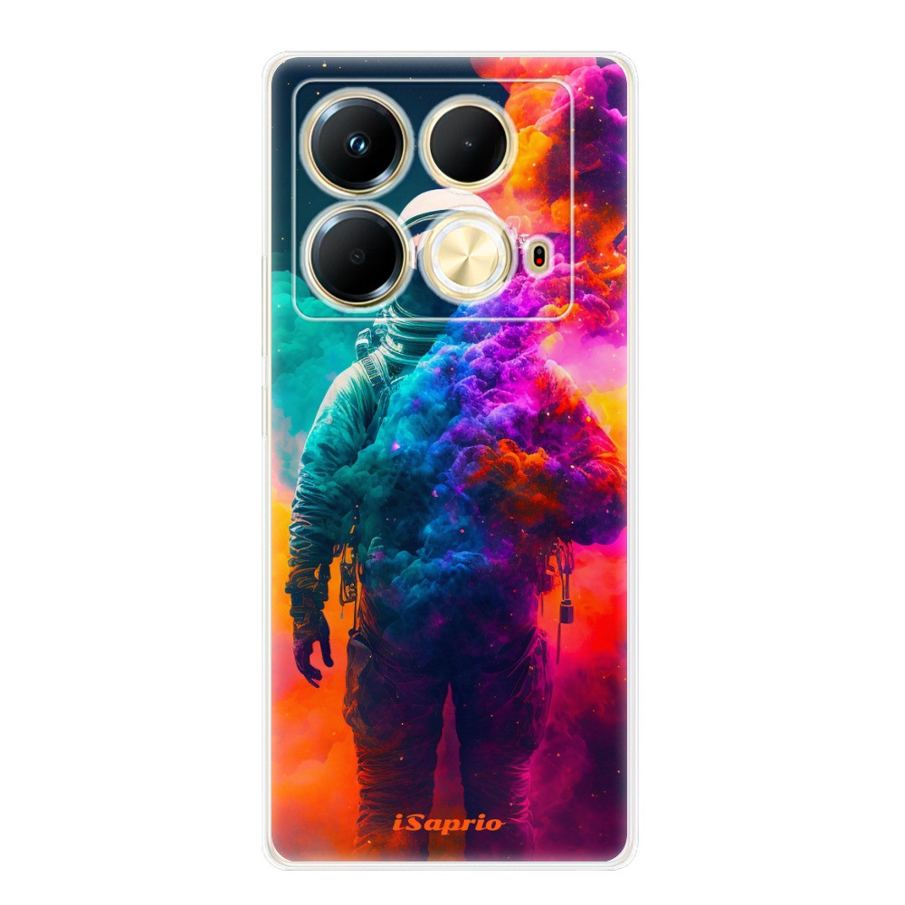 Odolné silikónové puzdro iSaprio - Astronaut in Colors - Infinix Note 40