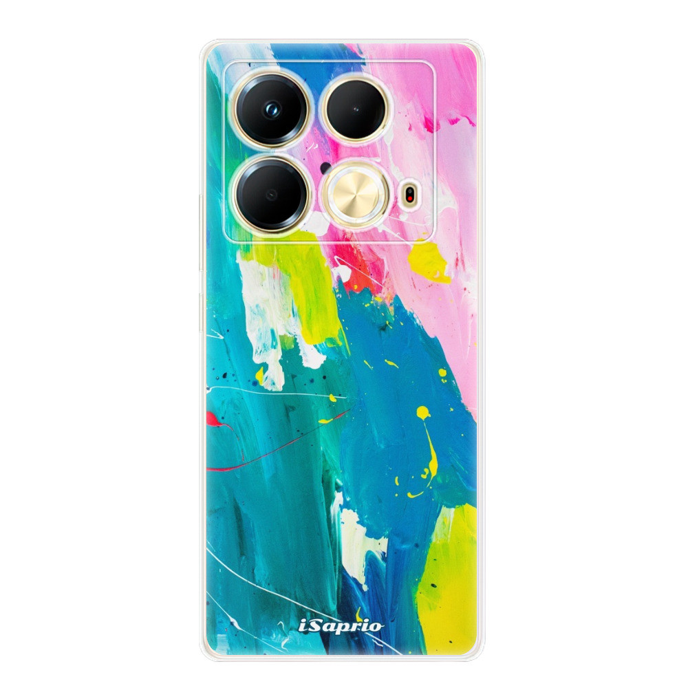 Odolné silikónové puzdro iSaprio - Abstract Paint 04 - Infinix Note 40