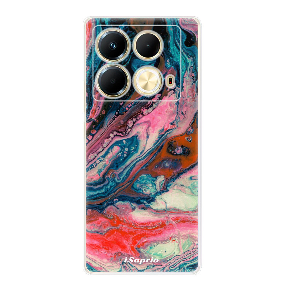 Odolné silikónové puzdro iSaprio - Abstract Paint 01 - Infinix Note 40
