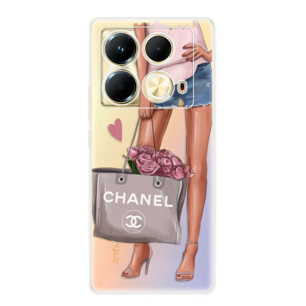 Odolné silikónové puzdro iSaprio - Fashion Bag - Infinix Note 40