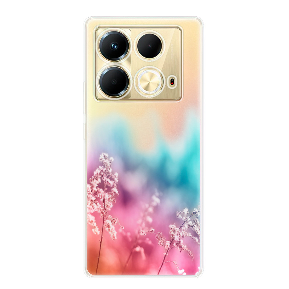 Odolné silikónové puzdro iSaprio - Rainbow Grass - Infinix Note 40