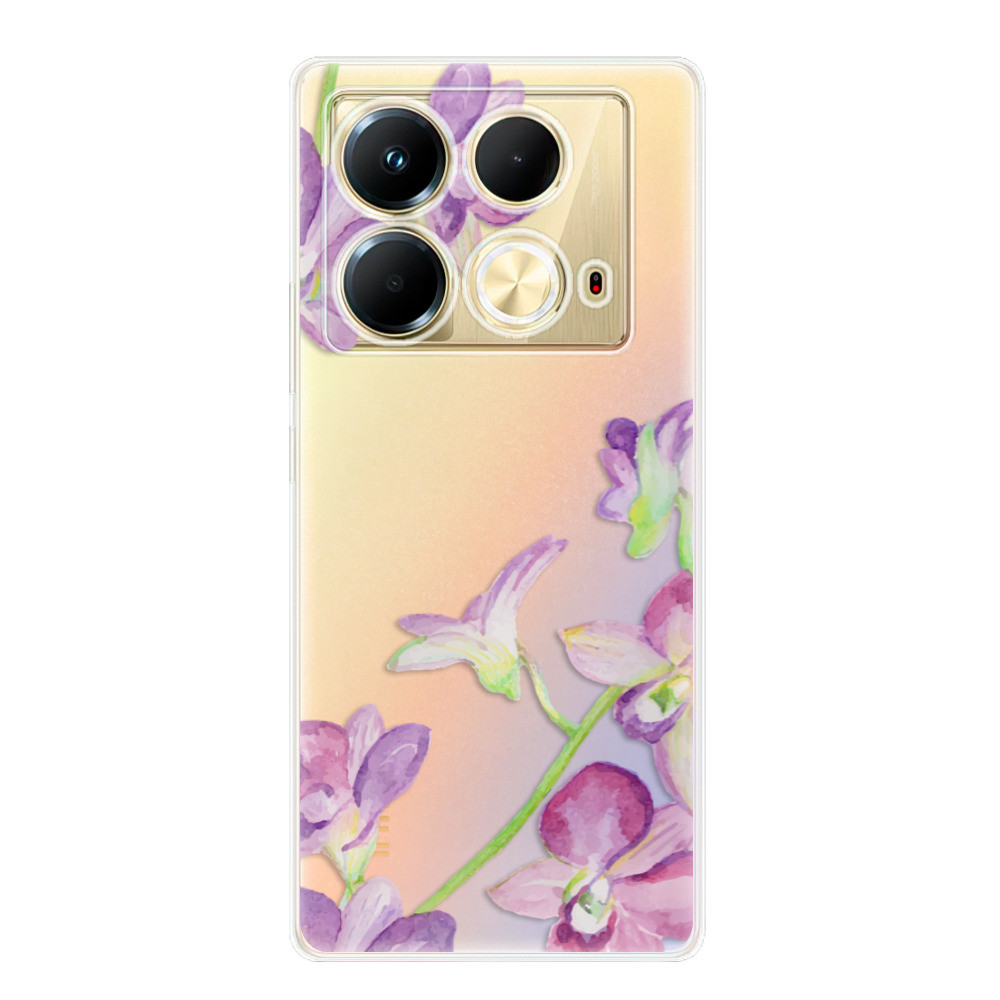 Odolné silikónové puzdro iSaprio - Purple Orchid - Infinix Note 40