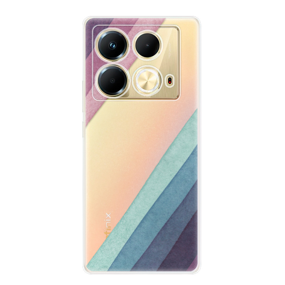 Odolné silikónové puzdro iSaprio - Glitter Stripes 01 - Infinix Note 40