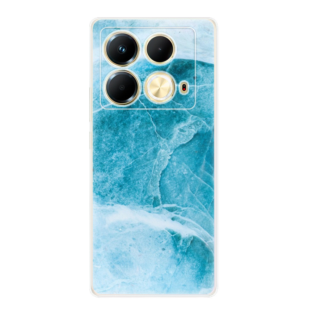 Odolné silikónové puzdro iSaprio - Blue Marble - Infinix Note 40