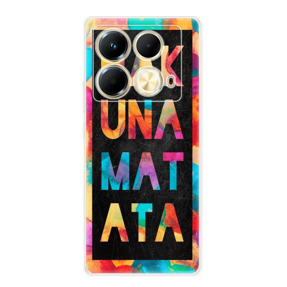 Odolné silikónové puzdro iSaprio - Hakuna Matata 01 - Infinix Note 40