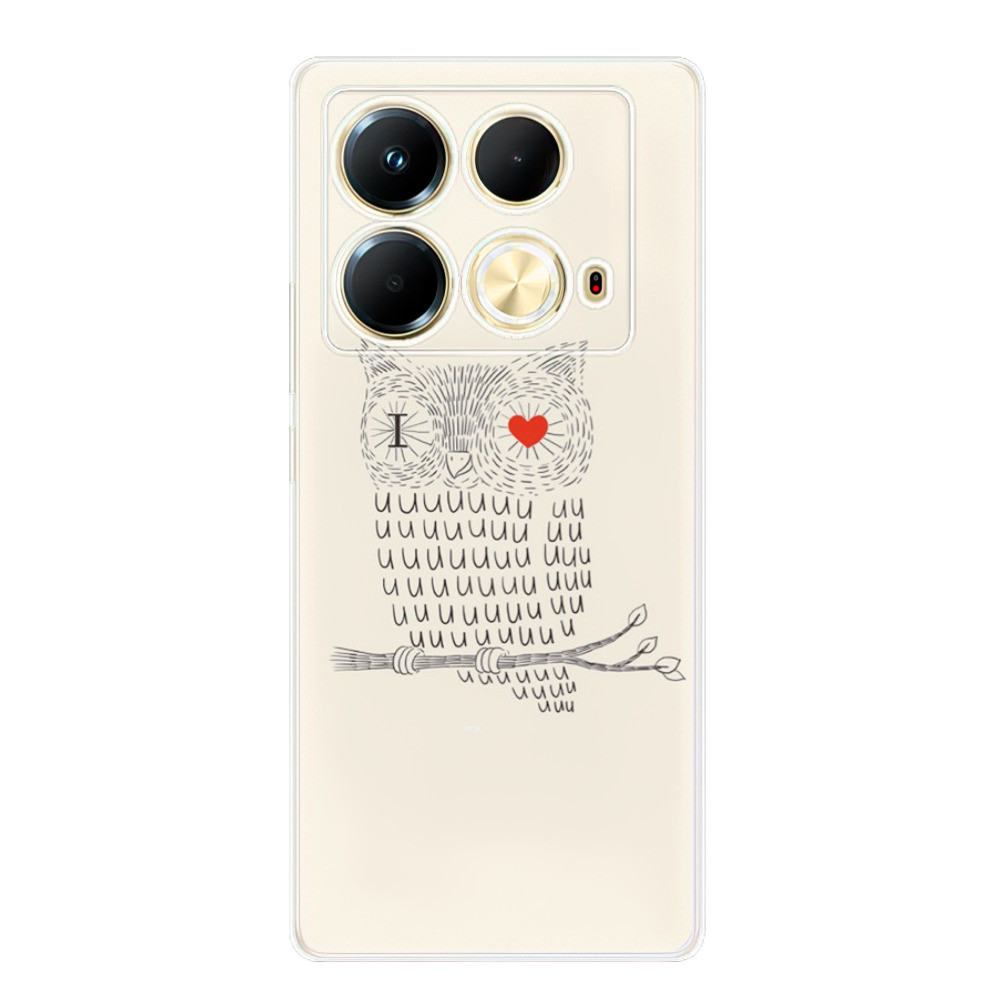Odolné silikónové puzdro iSaprio - I Love You 01 - Infinix Note 40