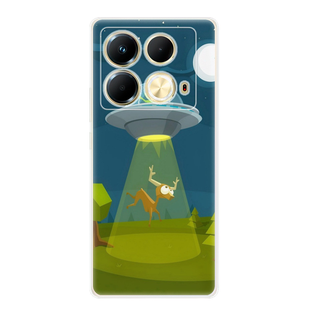 Odolné silikónové puzdro iSaprio - Alien 01 - Infinix Note 40