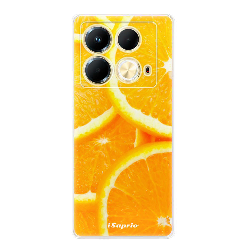 Odolné silikónové puzdro iSaprio - Orange 10 - Infinix Note 40