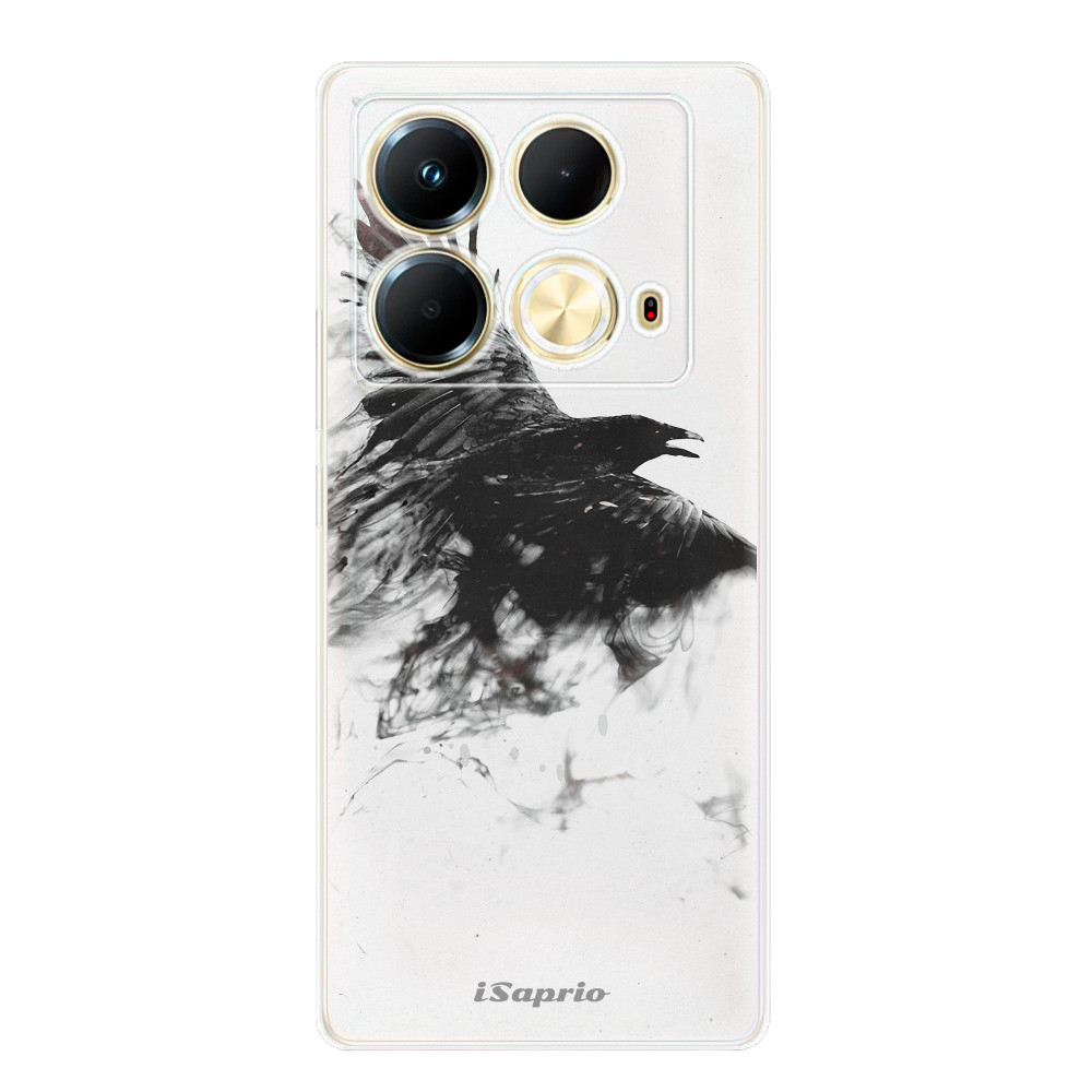 Odolné silikónové puzdro iSaprio - Dark Bird 01 - Infinix Note 40