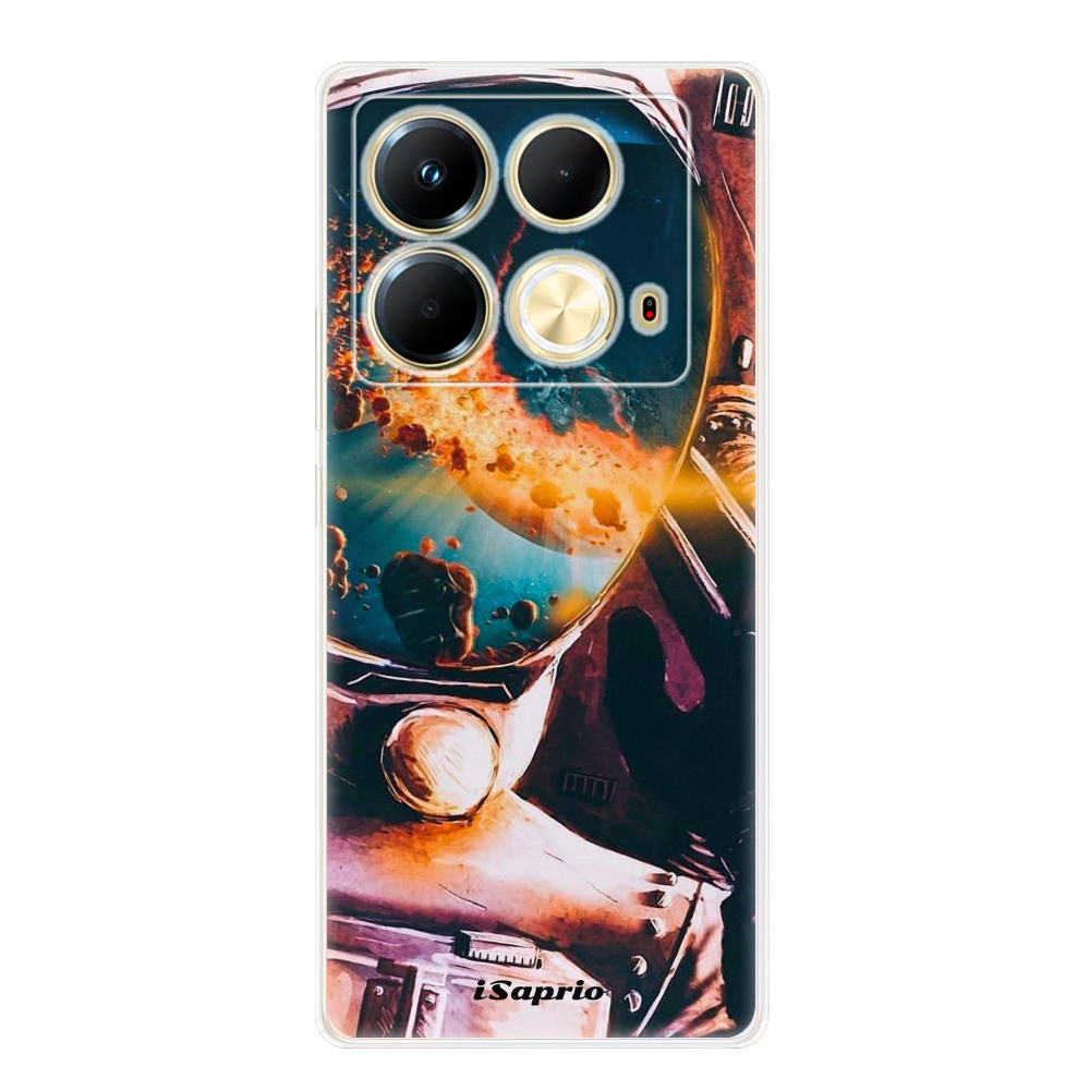 Odolné silikónové puzdro iSaprio - Astronaut 01 - Infinix Note 40