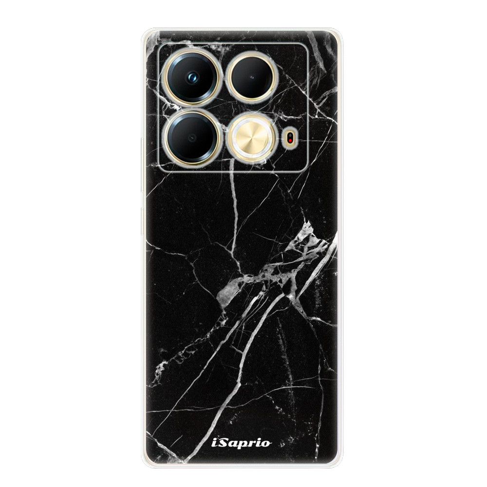 Odolné silikónové puzdro iSaprio - Black Marble 18 - Infinix Note 40