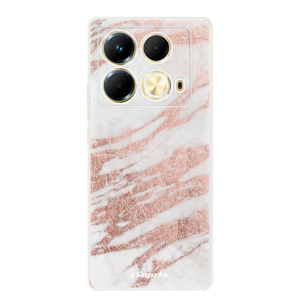 Odolné silikónové puzdro iSaprio - RoseGold 10 - Infinix Note 40