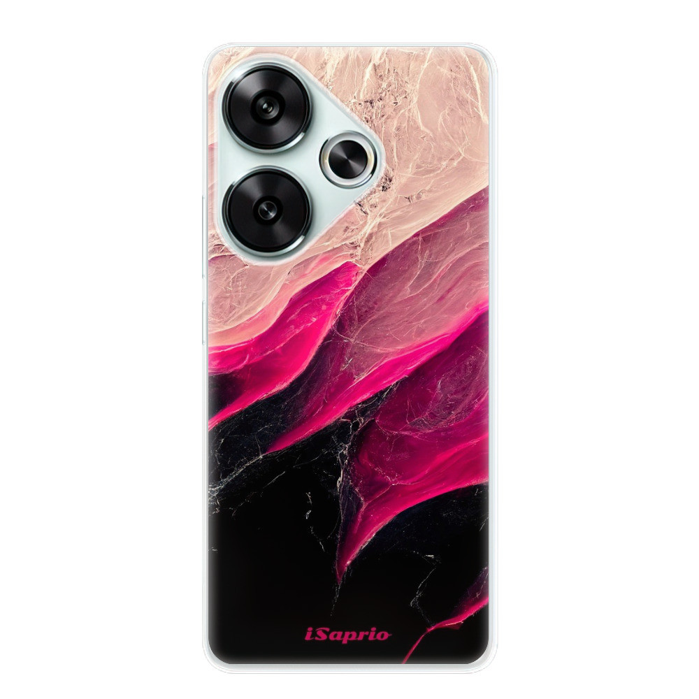 Odolné silikónové puzdro iSaprio - Black and Pink - Poco F6