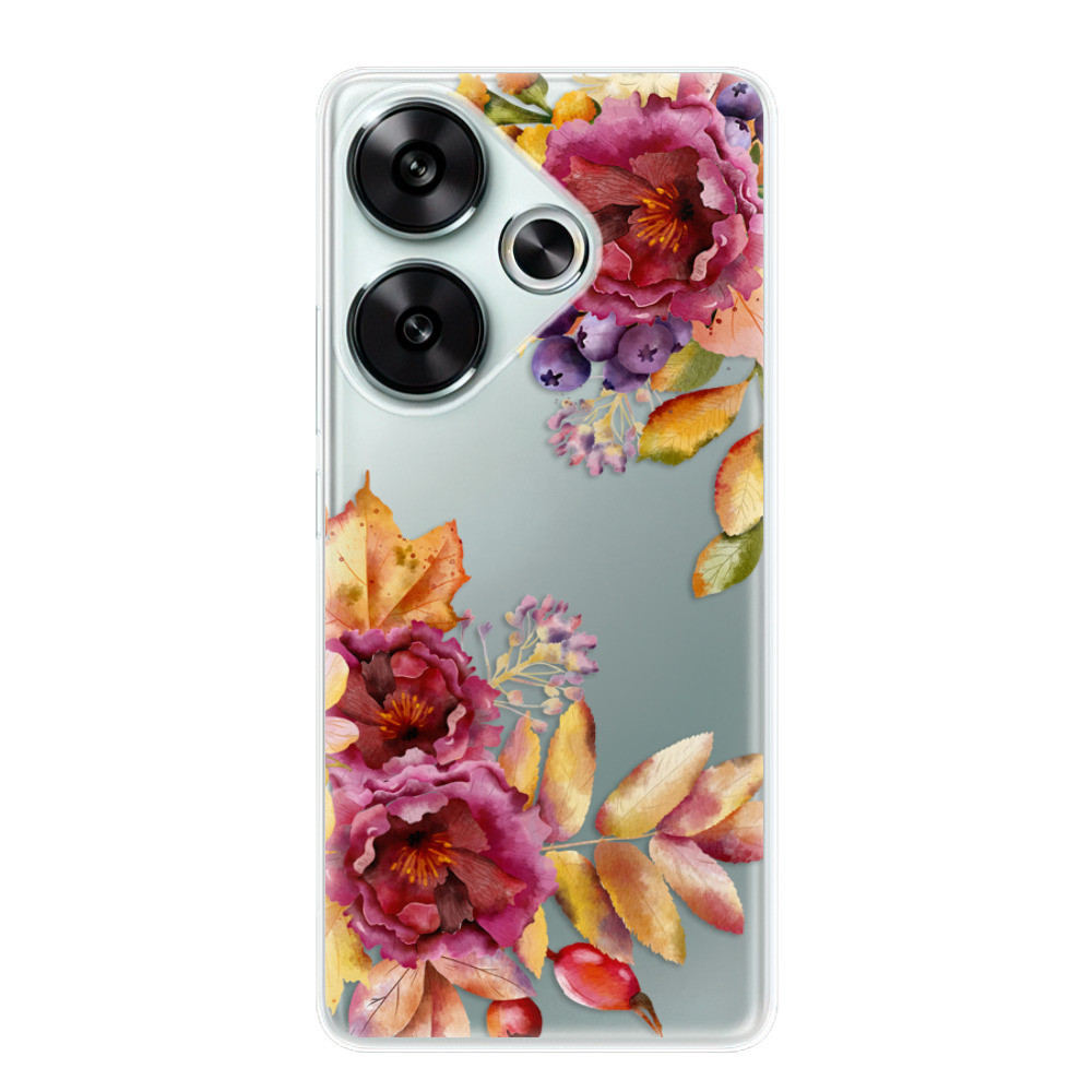 Odolné silikónové puzdro iSaprio - Fall Flowers - Poco F6