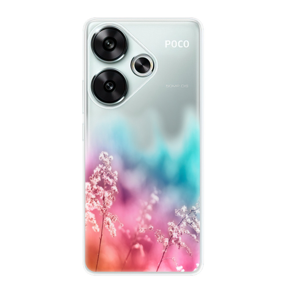 Odolné silikónové puzdro iSaprio - Rainbow Grass - Poco F6
