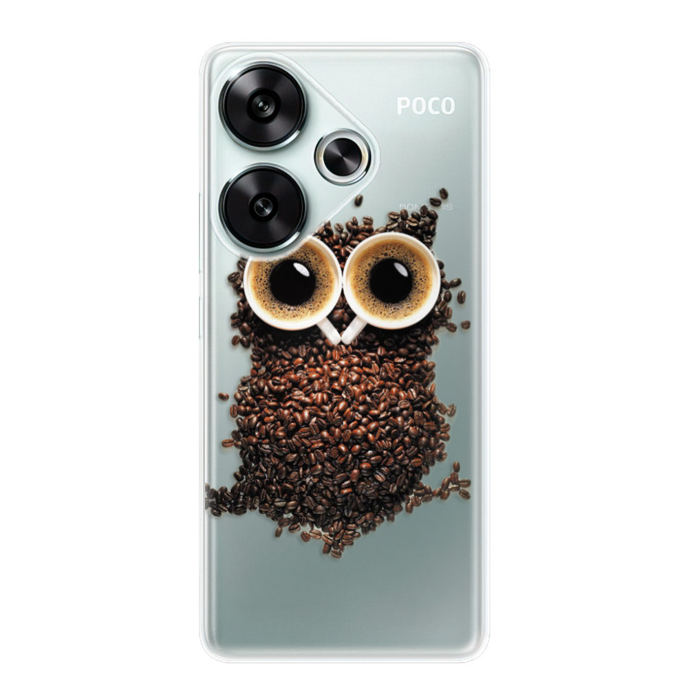 Odolné silikónové puzdro iSaprio - Owl And Coffee - Poco F6