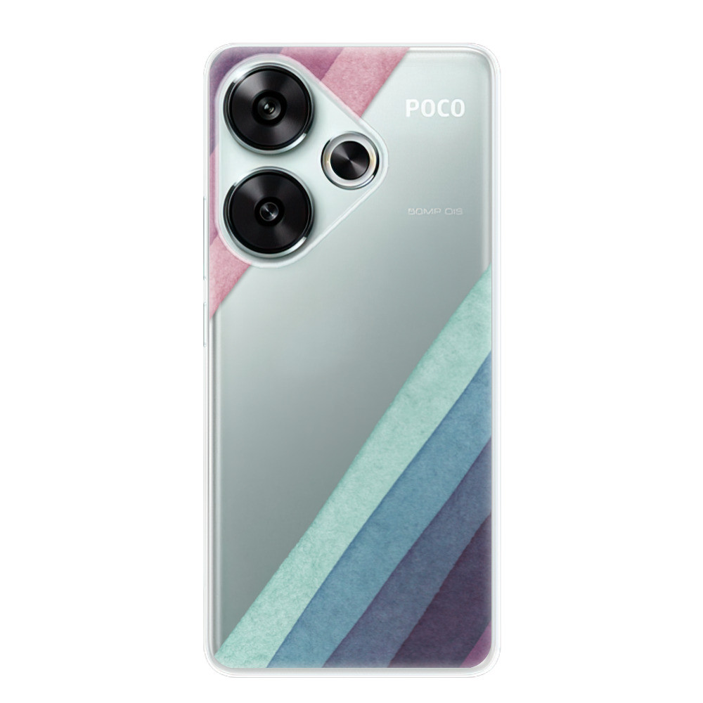 Odolné silikónové puzdro iSaprio - Glitter Stripes 01 - Poco F6