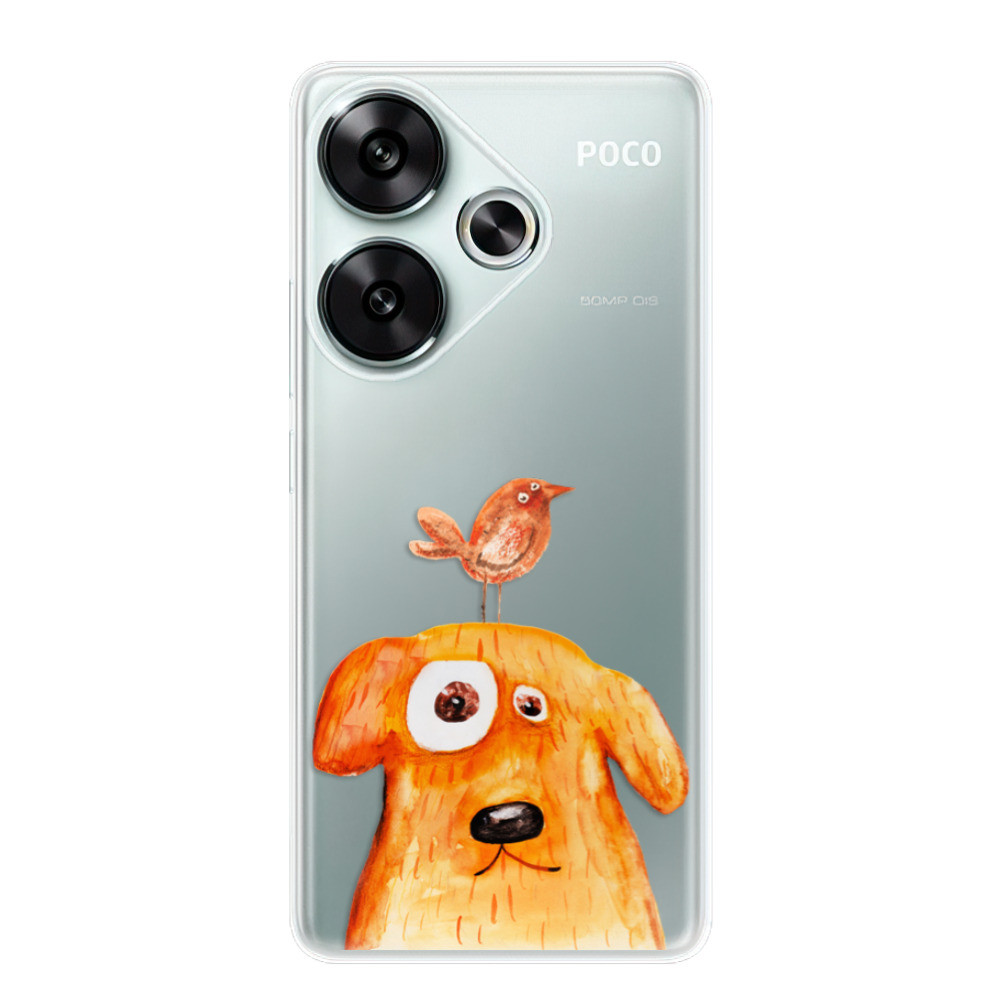 Odolné silikónové puzdro iSaprio - Dog And Bird - Poco F6