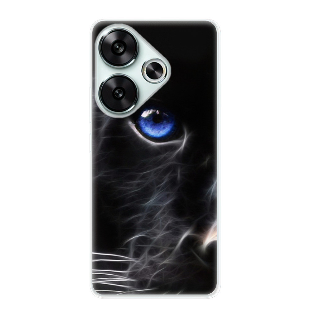 Odolné silikónové puzdro iSaprio - Black Puma - Poco F6