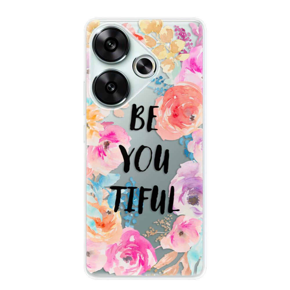 Odolné silikónové puzdro iSaprio - BeYouTiful - Poco F6