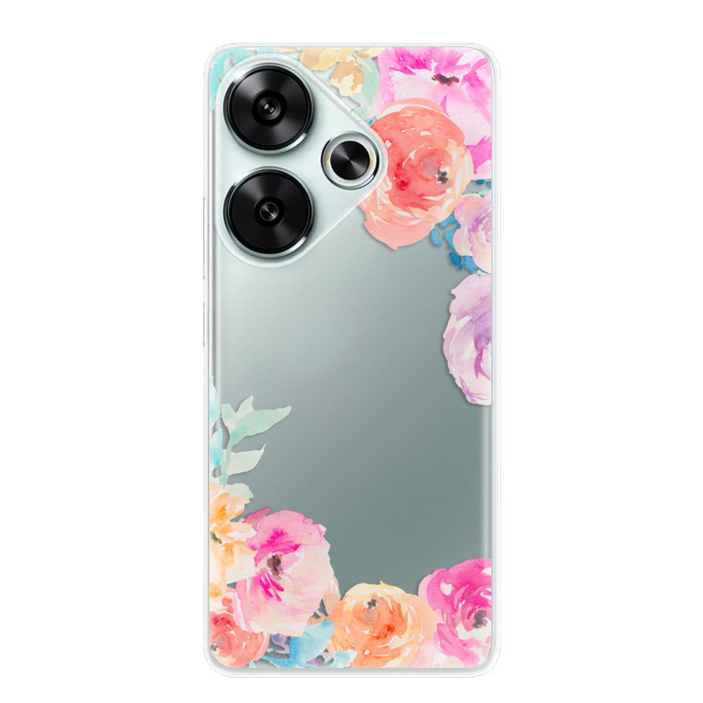 Odolné silikónové puzdro iSaprio - Flower Brush - Poco F6