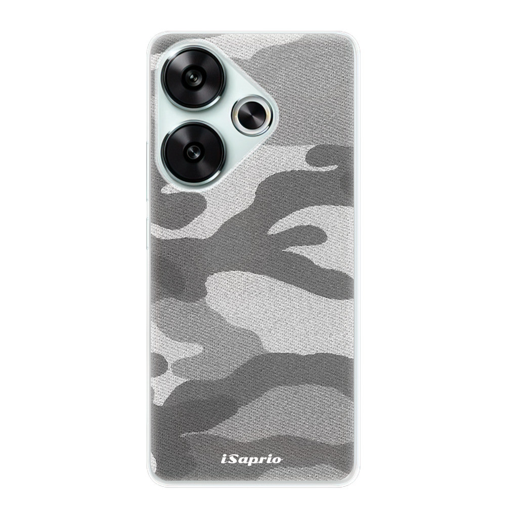 Odolné silikónové puzdro iSaprio - Gray Camuflage 02 - Poco F6
