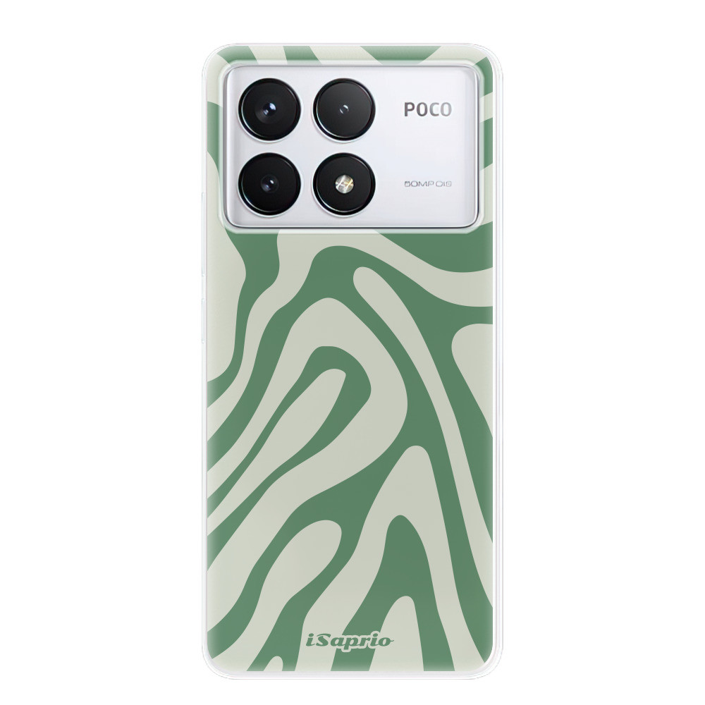 Odolné silikónové puzdro iSaprio - Zebra Green - Poco F6 Pro