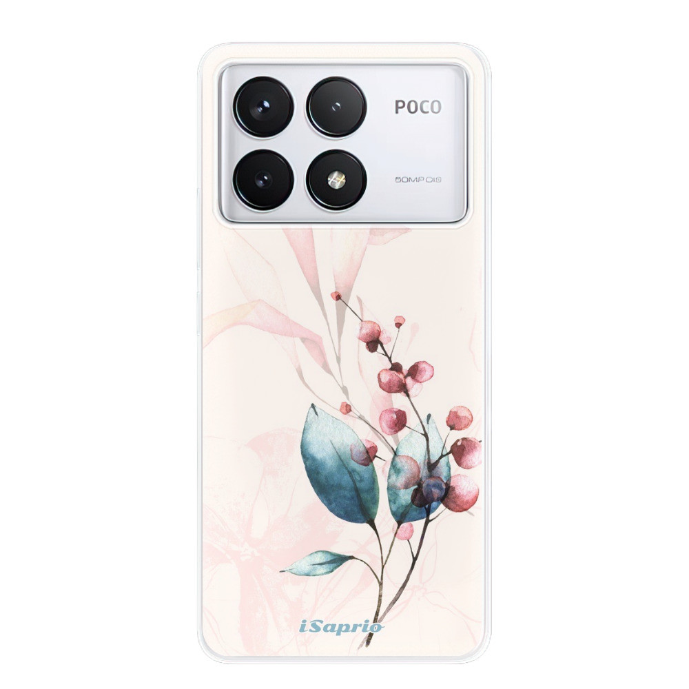 Odolné silikónové puzdro iSaprio - Flower Art 02 - Poco F6 Pro