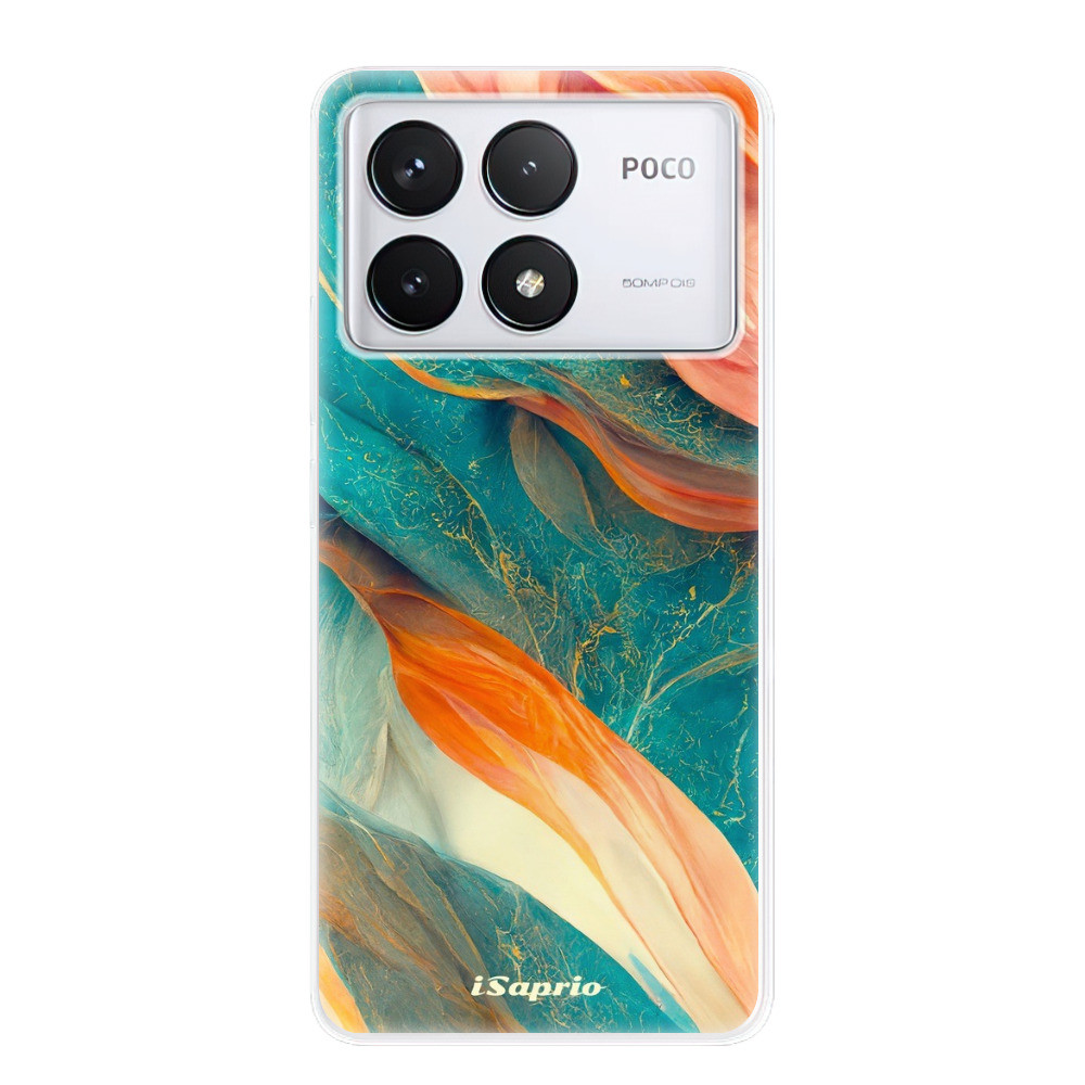 Odolné silikónové puzdro iSaprio - Abstract Marble - Poco F6 Pro