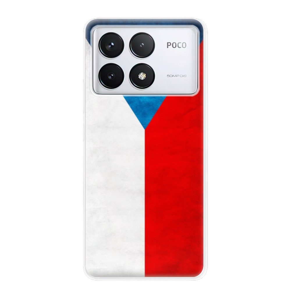Odolné silikónové puzdro iSaprio - Czech Flag - Poco F6 Pro