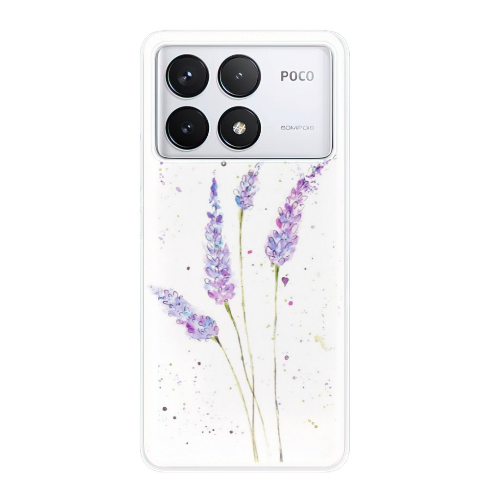 Odolné silikónové puzdro iSaprio - Lavender - Poco F6 Pro