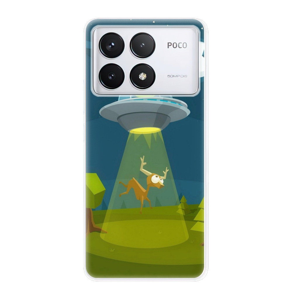 Odolné silikónové puzdro iSaprio - Alien 01 - Poco F6 Pro