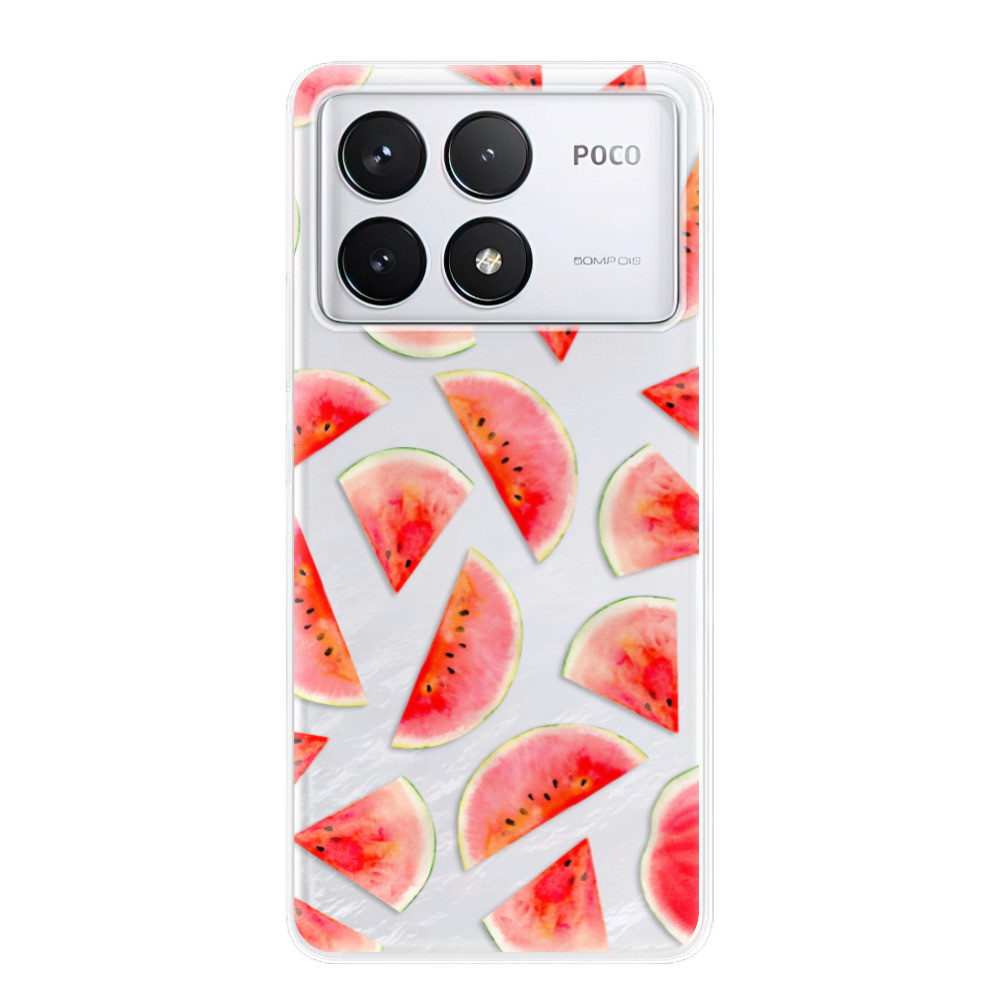 Odolné silikónové puzdro iSaprio - Melon Pattern 02 - Poco F6 Pro