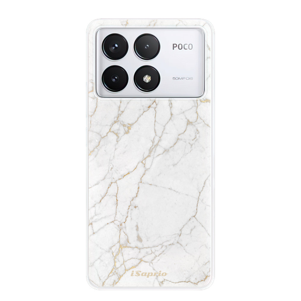 Odolné silikónové puzdro iSaprio - GoldMarble 13 - Poco F6 Pro
