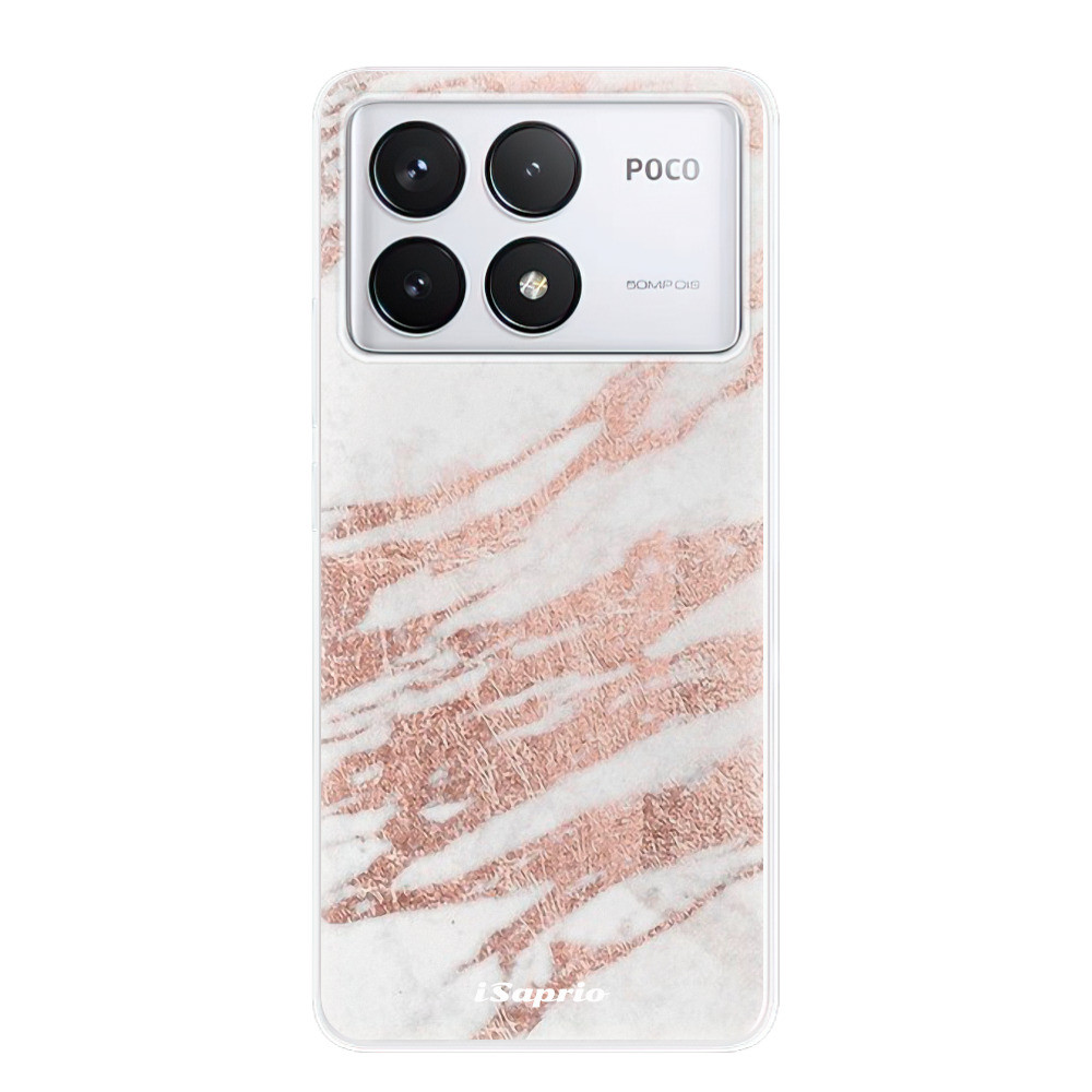 Odolné silikónové puzdro iSaprio - RoseGold 10 - Poco F6 Pro