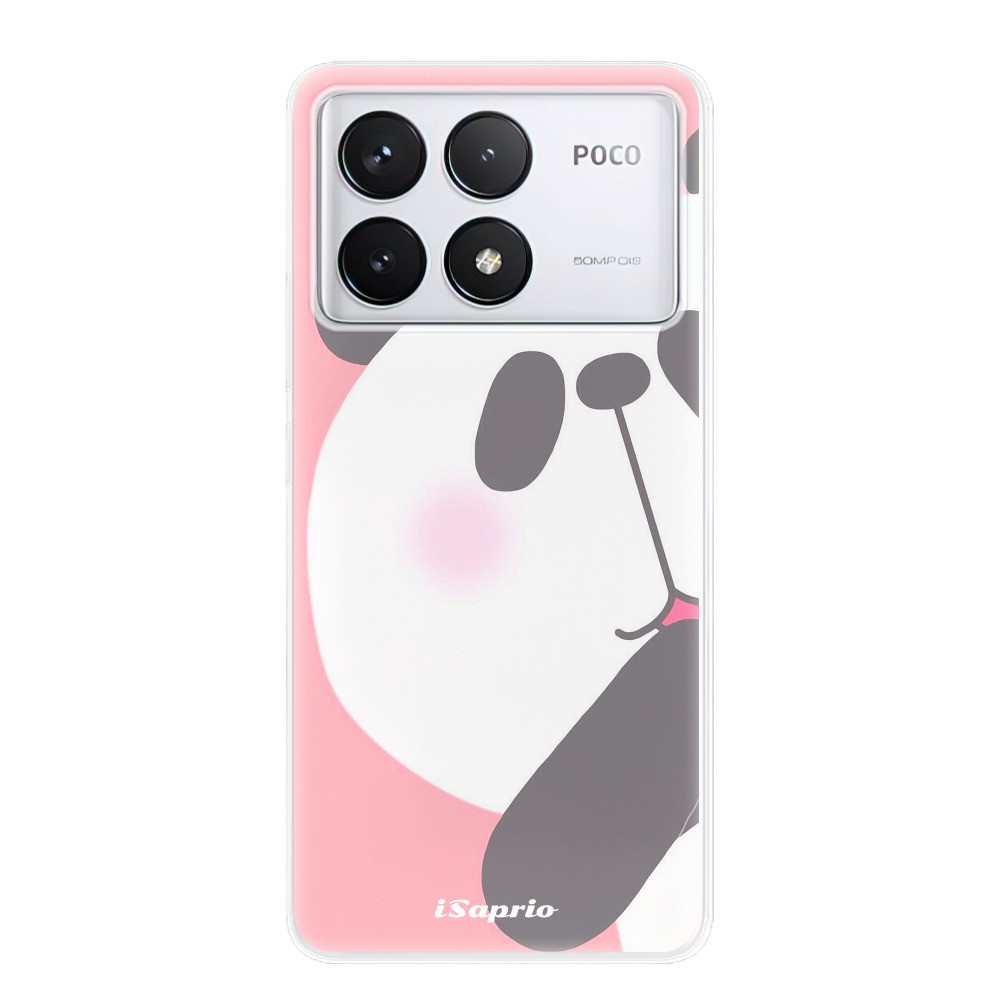 Odolné silikónové puzdro iSaprio - Panda 01 - Poco F6 Pro