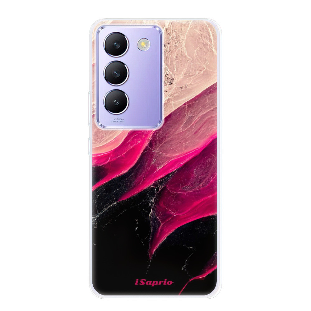 Odolné silikónové puzdro iSaprio - Black and Pink - Vivo V40 SE 4G/5G