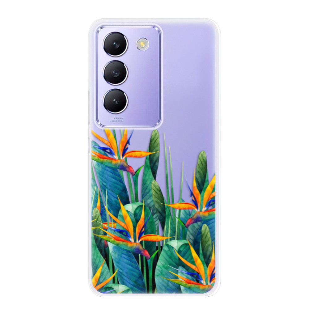 Odolné silikónové puzdro iSaprio - Exotic Flowers - Vivo V40 SE 4G/5G