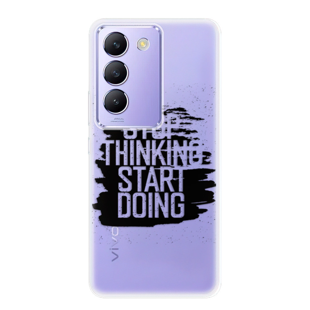 Odolné silikónové puzdro iSaprio - Start Doing - black - Vivo V40 SE 4G/5G