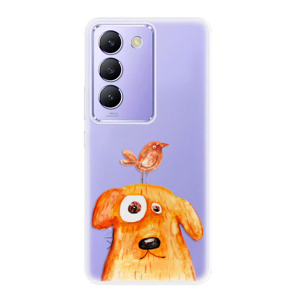 Odolné silikónové puzdro iSaprio - Dog And Bird - Vivo V40 SE 4G/5G