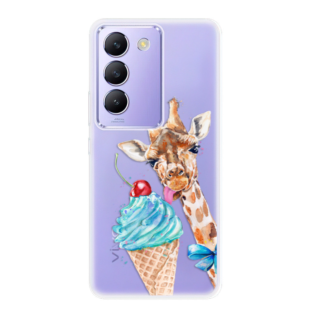 Odolné silikónové puzdro iSaprio - Love Ice-Cream - Vivo V40 SE 4G/5G