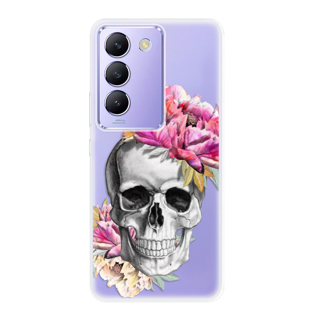 Odolné silikónové puzdro iSaprio - Pretty Skull - Vivo V40 SE 4G/5G