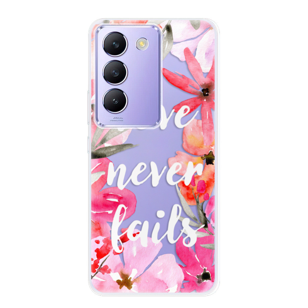 Odolné silikónové puzdro iSaprio - Love Never Fails - Vivo V40 SE 4G/5G