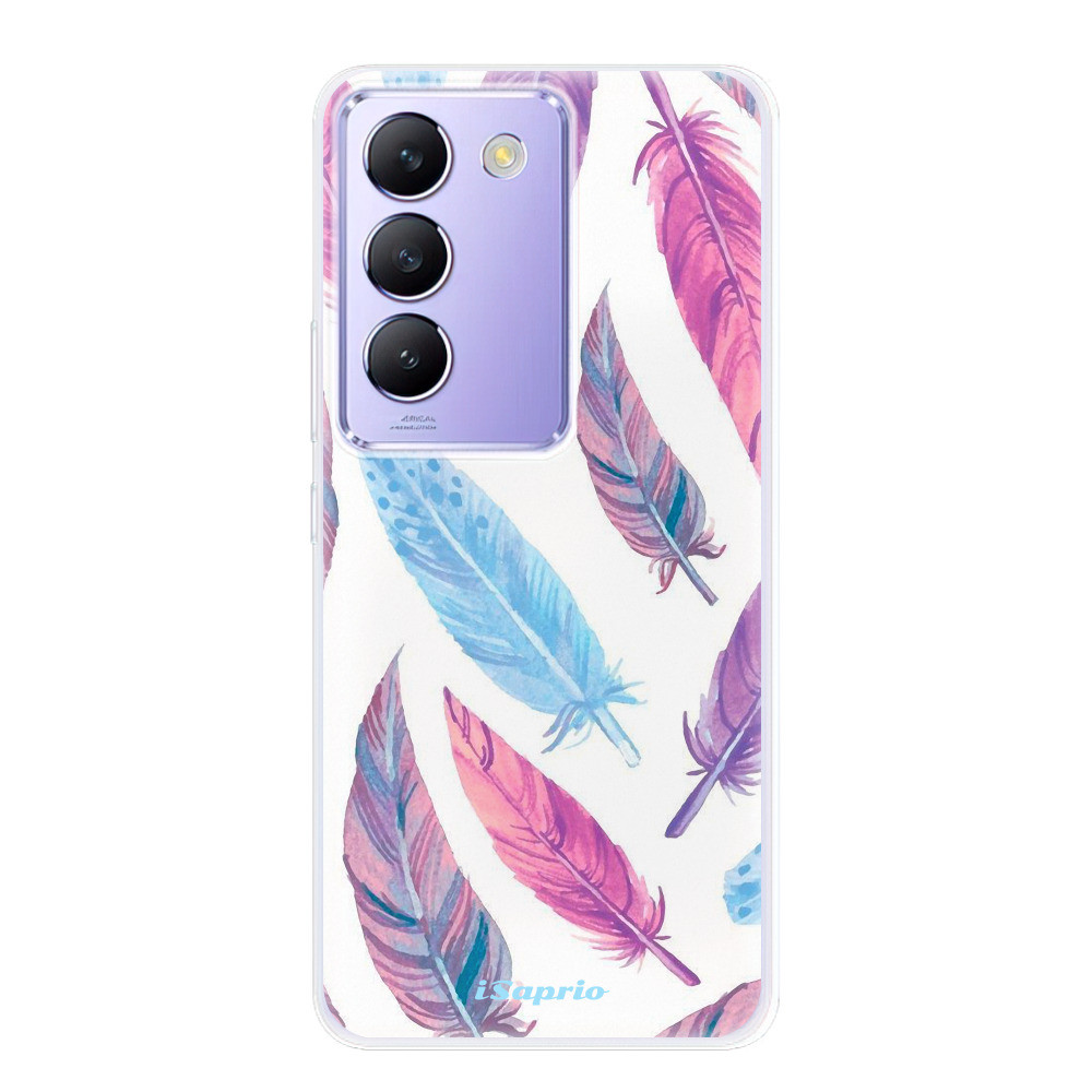 Odolné silikónové puzdro iSaprio - Feather Pattern 10 - Vivo V40 SE 4G/5G