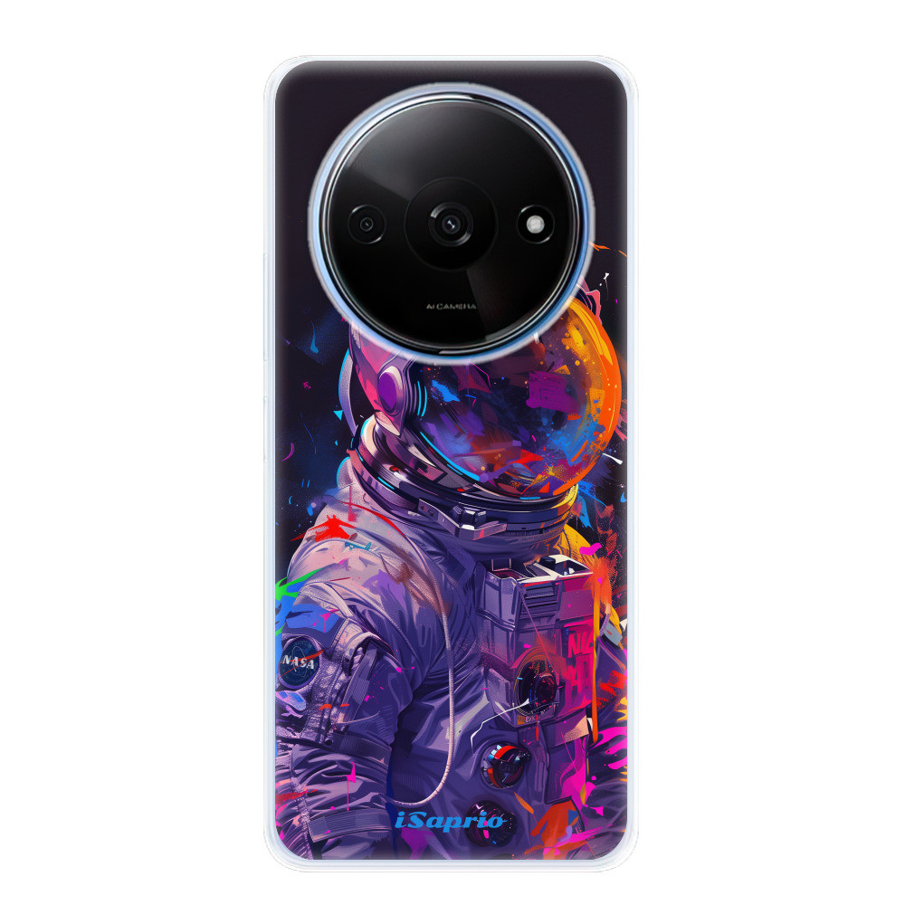 Odolné silikónové puzdro iSaprio - Neon Astronaut - Xiaomi Redmi A3
