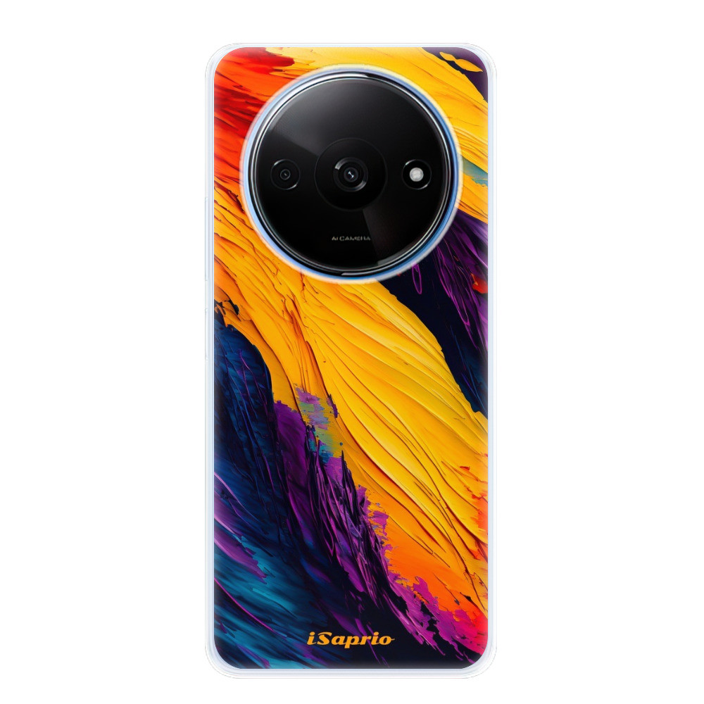 Odolné silikónové puzdro iSaprio - Orange Paint - Xiaomi Redmi A3