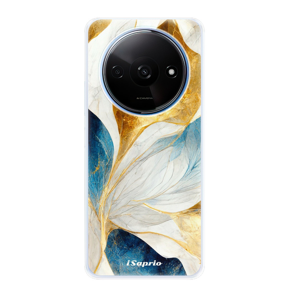 Odolné silikónové puzdro iSaprio - Blue Leaves - Xiaomi Redmi A3