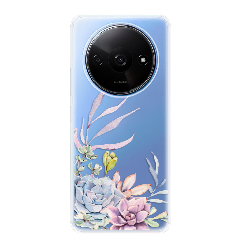 Odolné silikónové puzdro iSaprio - Succulent 01 - Xiaomi Redmi A3