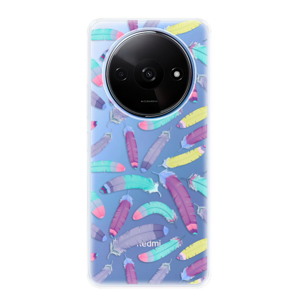 Odolné silikónové puzdro iSaprio - Feather Pattern 01 - Xiaomi Redmi A3