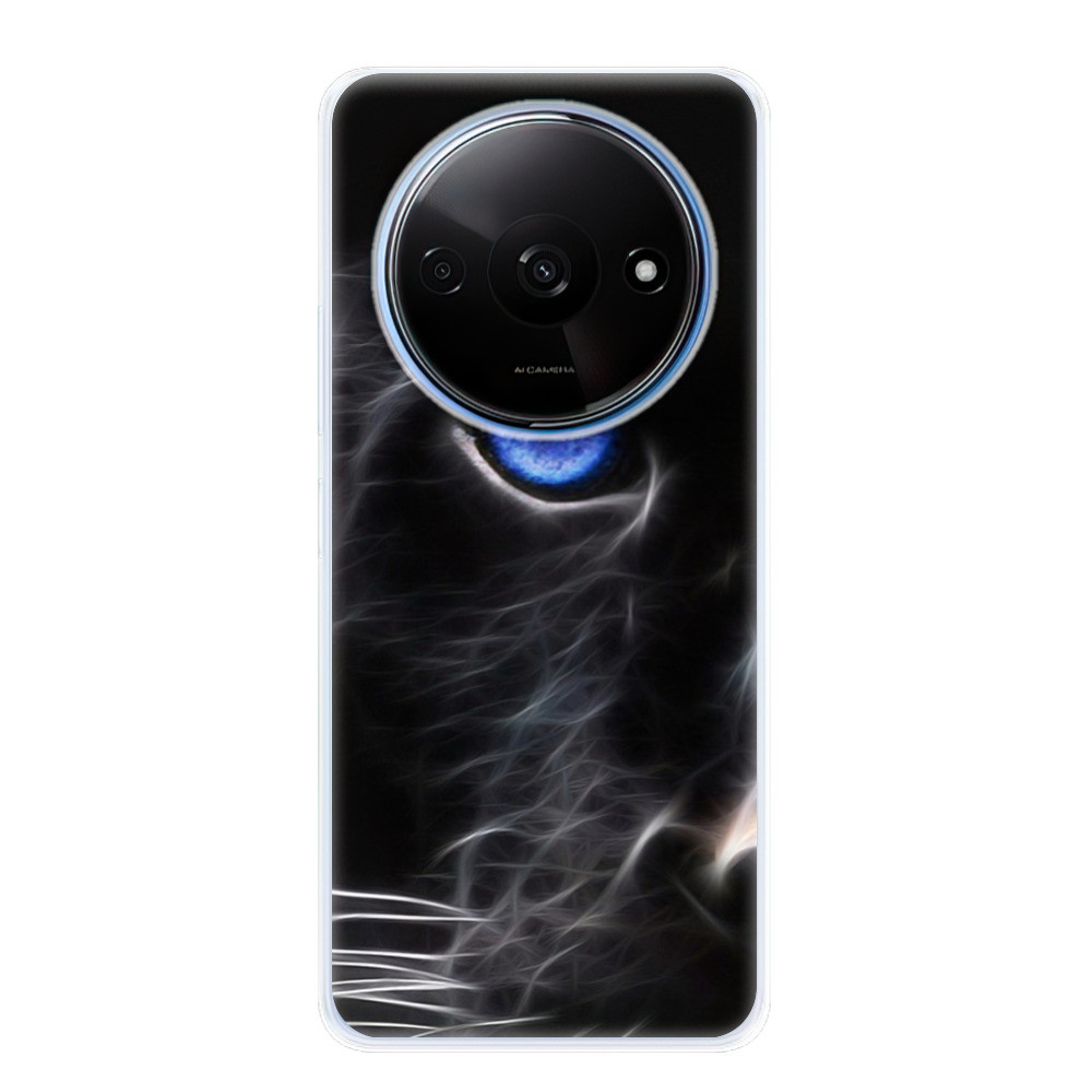 Odolné silikónové puzdro iSaprio - Black Puma - Xiaomi Redmi A3